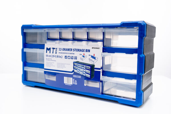 MT USA  22-Drawer Storage Bin 50cm (19-5/8 in.) MTU320632 - Image 3